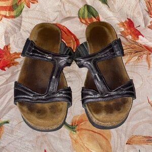 NAOT sandals women size 6.5 grey